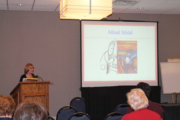 Lu Ann Cahn Philly news journalist for Channel 10 was the keynote speaker. She made us laugh and cry with her speech!