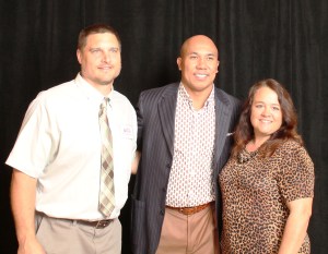 My fiance Brian, Ward and I